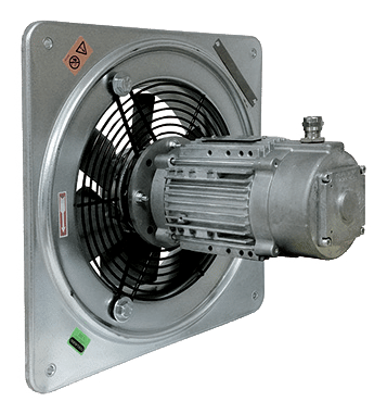 ventilateur axial de paroi atex QCM